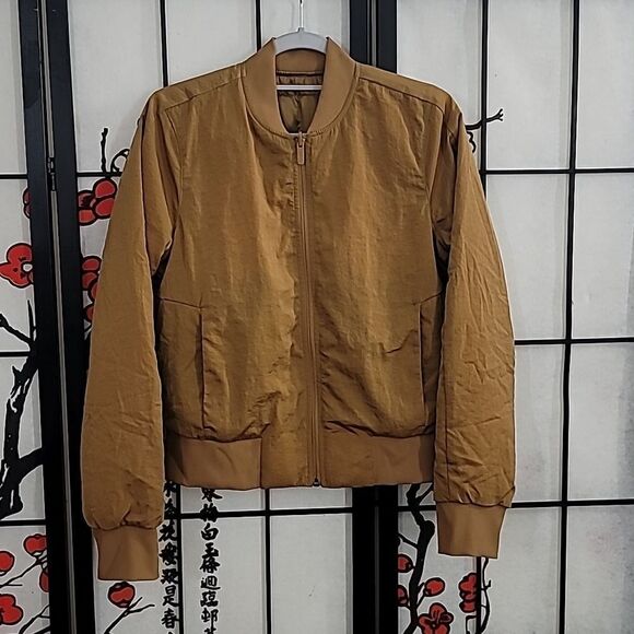 Lululemon Non Stop Bomber Jacket Size 6 - Picture 1 of 8